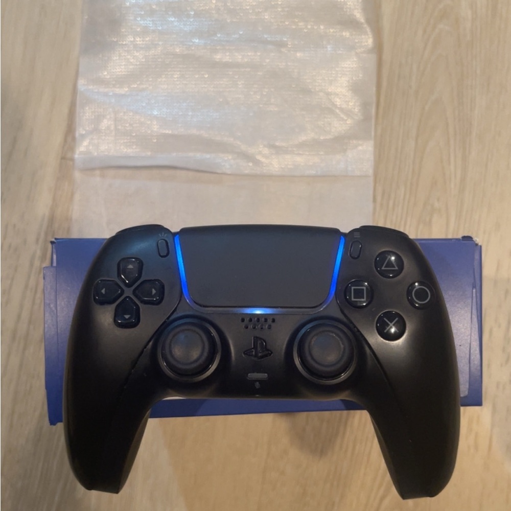 Sony DualSense Black and Blue Controller